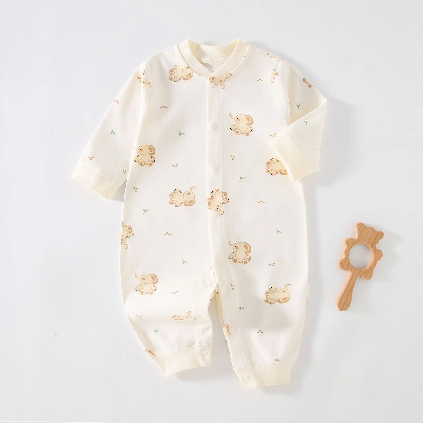 Autumn Baby Clothes Newbron Spring 100 Cotton Underwear Newborn Onesie Romper Long Sleeve Loungewear Outfit Bodysuit & One Piece