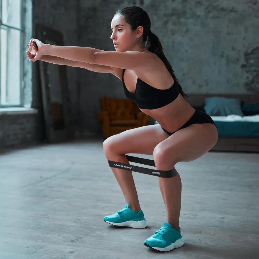 Resistance Bands for Working Out Exercise Loop Bands Workout Bands 5pcs Set for Body Stretching Crossfit Training Home Wor