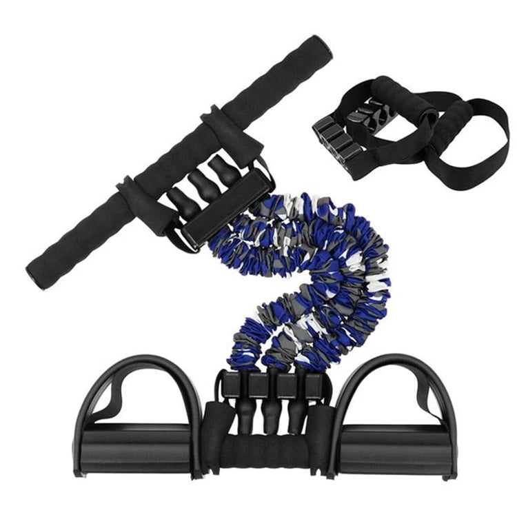 High Elastic Stretch Latex Resistance Tube Belt Band Ankle Strap Set Arm Leg Body Training 1