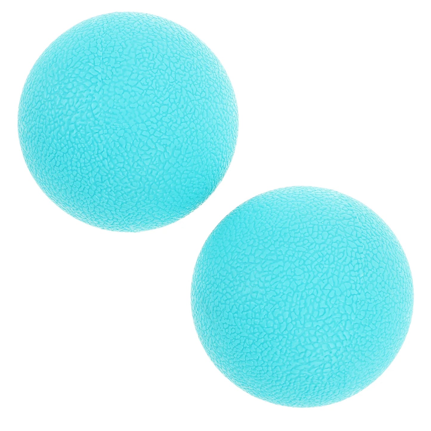 1Pair Yoga Fascia Ball Soft Durable Tpe Deep Muscle Massage Ball for Foot Back Neck Pain Relief Neck and Back Massage