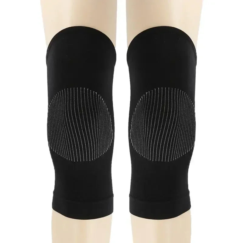 Women's Elderly Winter Spring Running 1 Pair Warm Knee Pads Bamboo Charcoal