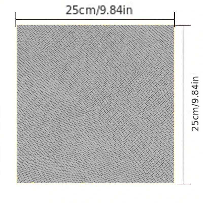 Microfiber Cleaning Cloths - Reusable Lint-Free Towels for Kitchen, Dishes, Glass, Streak-Free & Oil-Resistant (Assorted