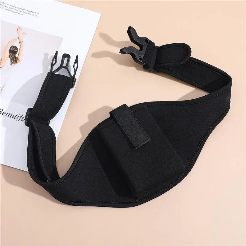 Microphone Belt Micpouch Fitness Carrierinstructor Waist Carrying Instructors Adjustable Workout Holder Adjustable Running Belt