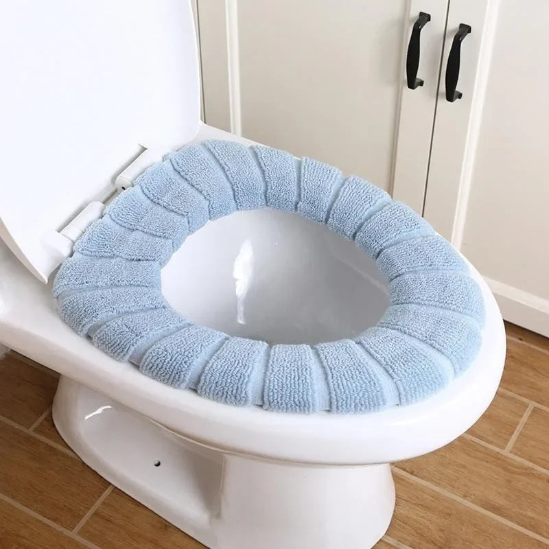 Soft, warm, and washable toilet seat cover – comfort meets style!