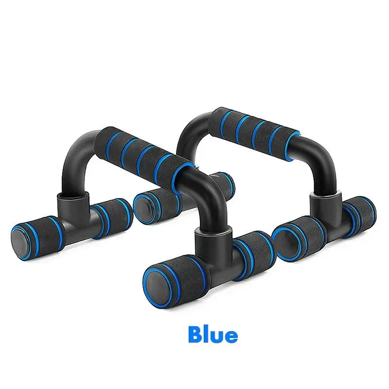 U-shaped push-up stands (1 pair) for home fitness muscle training and fitness equipment - sponge handle fitness tool