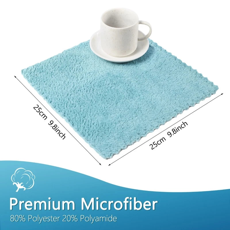 Household clean Set of 12 or18 piece, Soft and Highly Absorbent, Perfect for Kitchen and Bathroom, Multi functional for Home Use