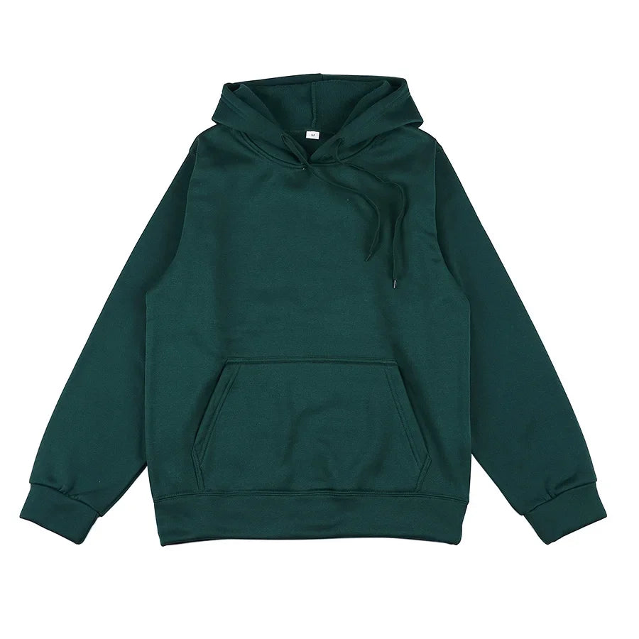 2024 Autumn/Winter New Men's and Women's Comfortable Casual Hoodie Outdoor Sports Running Wool Warm Fashion Casual Hoodie