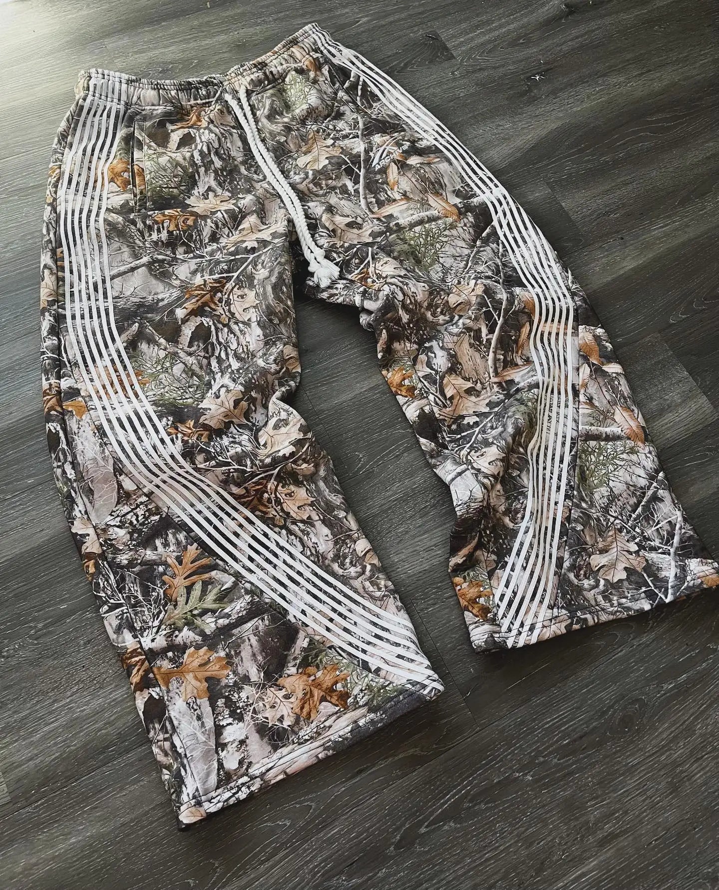 Tie Dye Sweatpants Fashion Y2K Retro Men's and Women's Hip Hop Letter Loose Casual Stretch Waist Jogging Pants