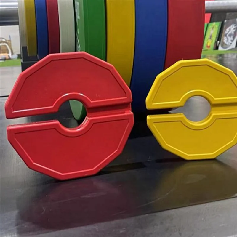 2PCS Gym Micro-Type Plates Dumbbell Fractional Weight Plate Rubber Fractional Weight Plates Add-On Aperture 35Mm