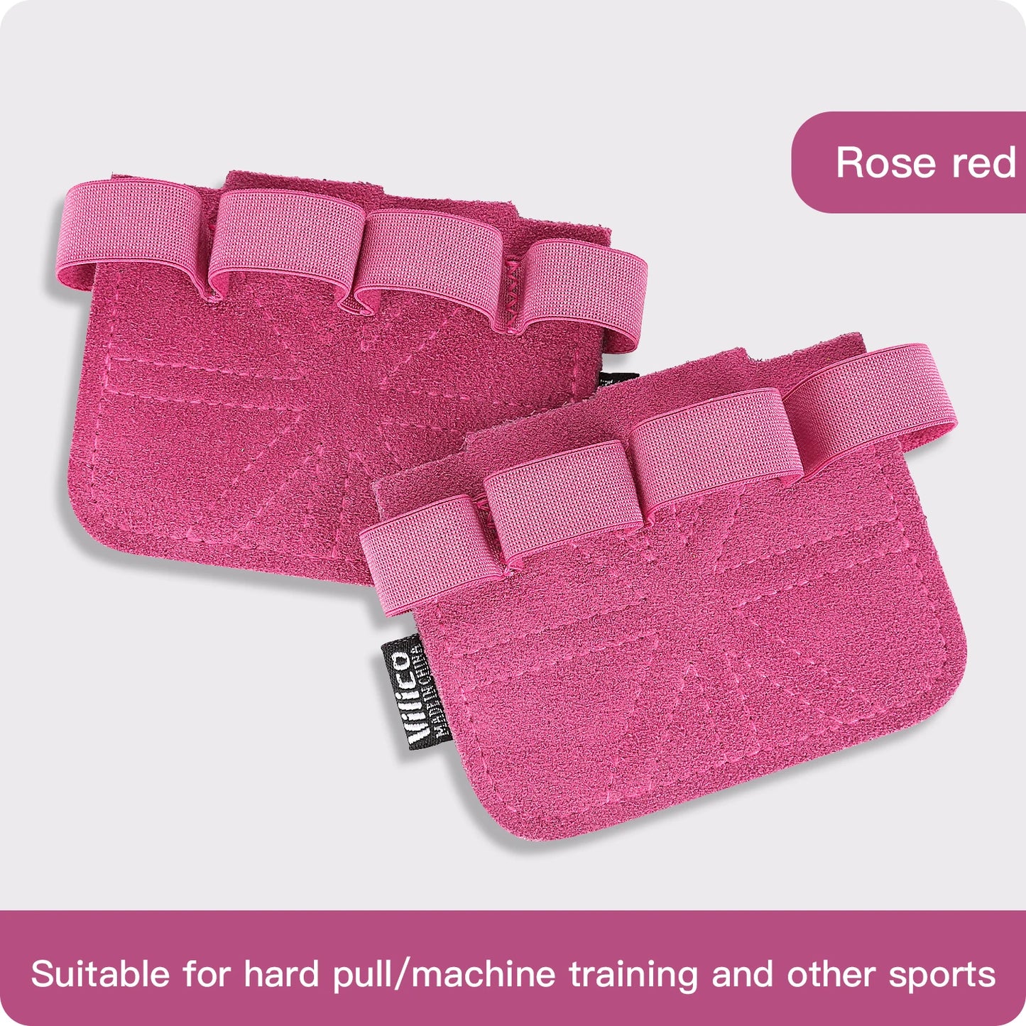 Leather Weight Lifting Training Gloves Palm Protection Women Men Fitness Sports Gymnastics Grips Pull Ups Weightlifting Workout