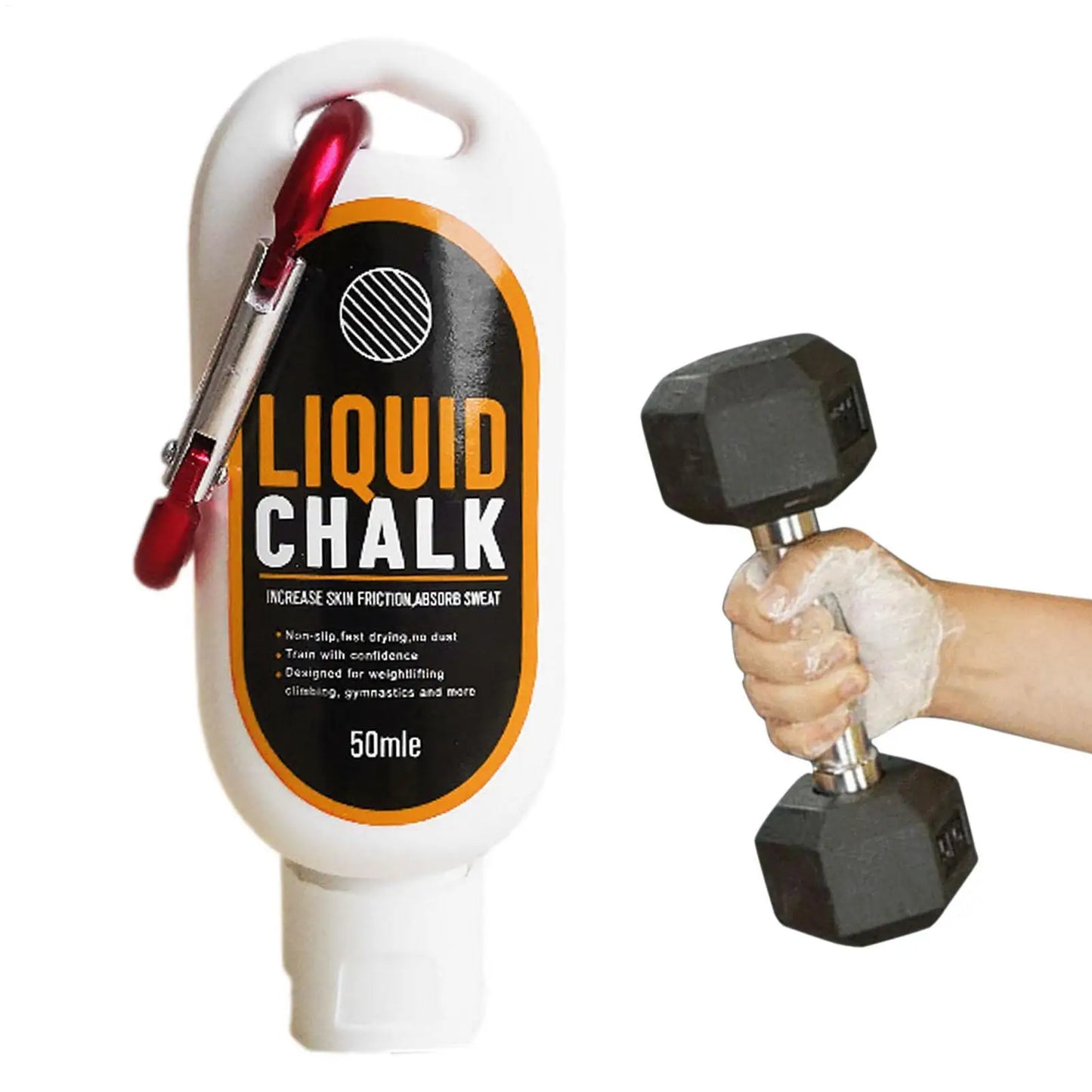30/50/100ml Sports Liquid Magnesium Powder Fitness Lifting Anti Slip Cream Grip Liquid Magnesium For Pole Dancing Rock Climbing