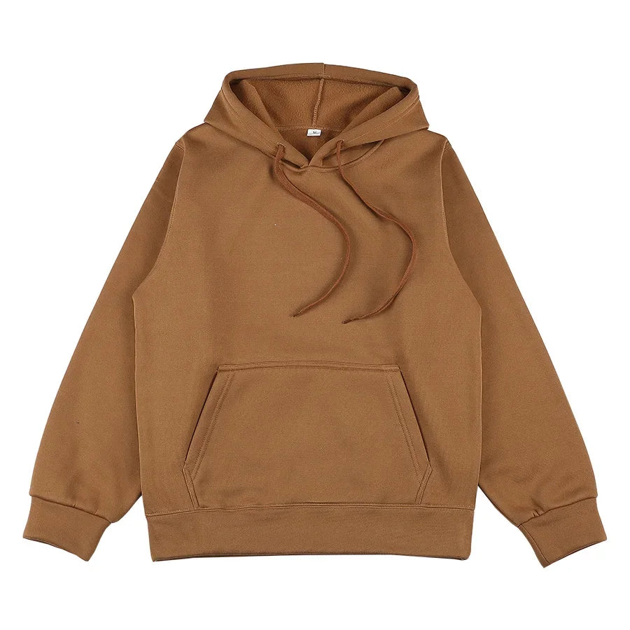 2024 Autumn/Winter New Men's and Women's Comfortable Casual Hoodie Outdoor Sports Running Wool Warm Fashion Casual Hoodie