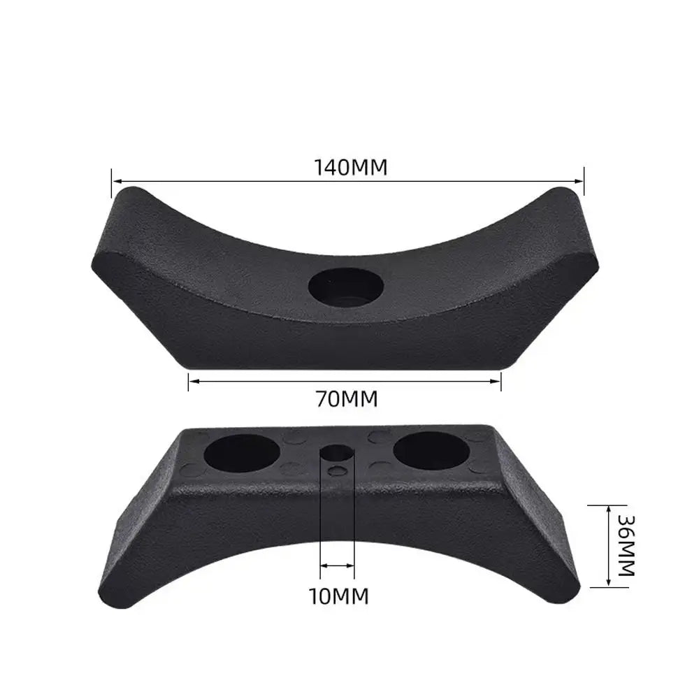 Hollowed Dumbbell Saddles Replacement Storage Dumbbell Rack Display Easy Installation Dumbbell Cradles Bracket Office