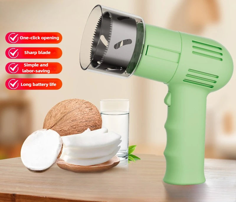 Charging Coconut Opener Coconut Green Drilling Cap Opener Kitchen Gadgets Kitchen Accessories Home Gadget