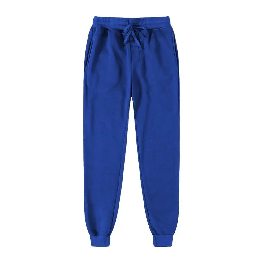 Fashion Womens Casual Sports Pants Running Workout Jogging Warm Fleece Trousers Couple Solid Outdoors Sweatpants Streetwear