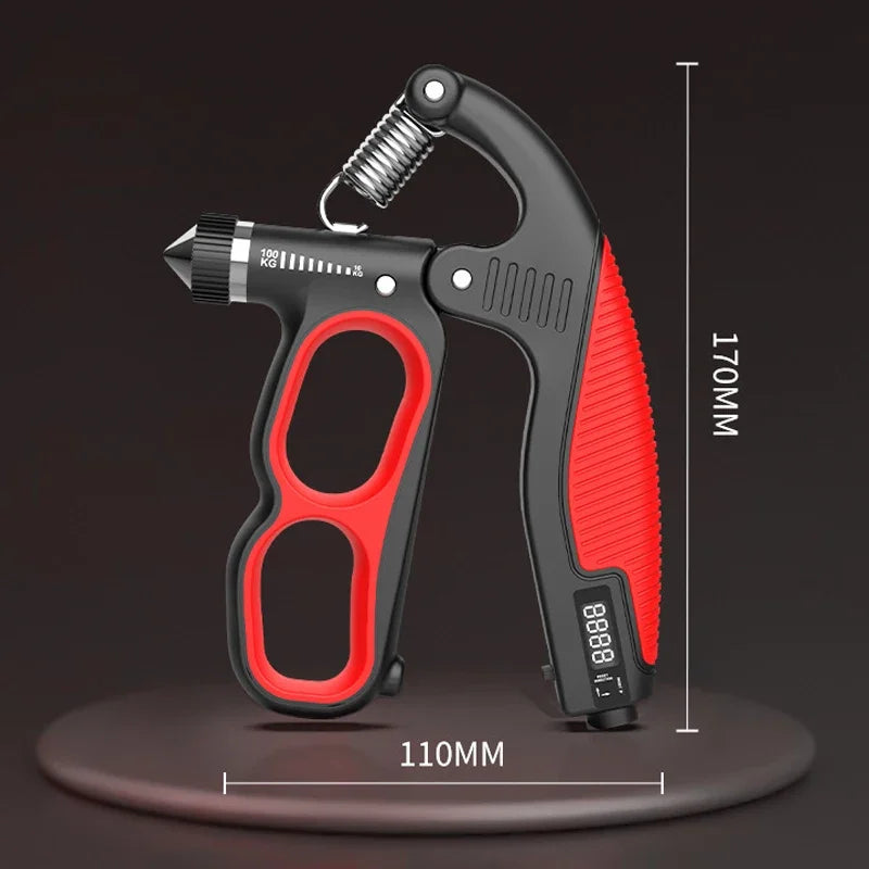 10-100kg Grip Strength Gym Wrist Expander Hand Strengthener Handgrip Adjustable Muscle Recovery Fitness Hand Strength Exercise