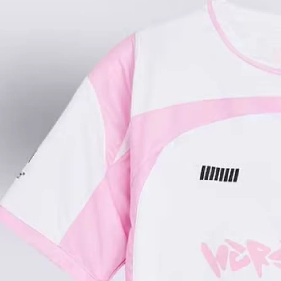 Heretics Valorant Team 2025 Pink Jersey For Men Esport Fashion Casual Short Sleeve Uniform Clothing Summer Breathable T-shirts