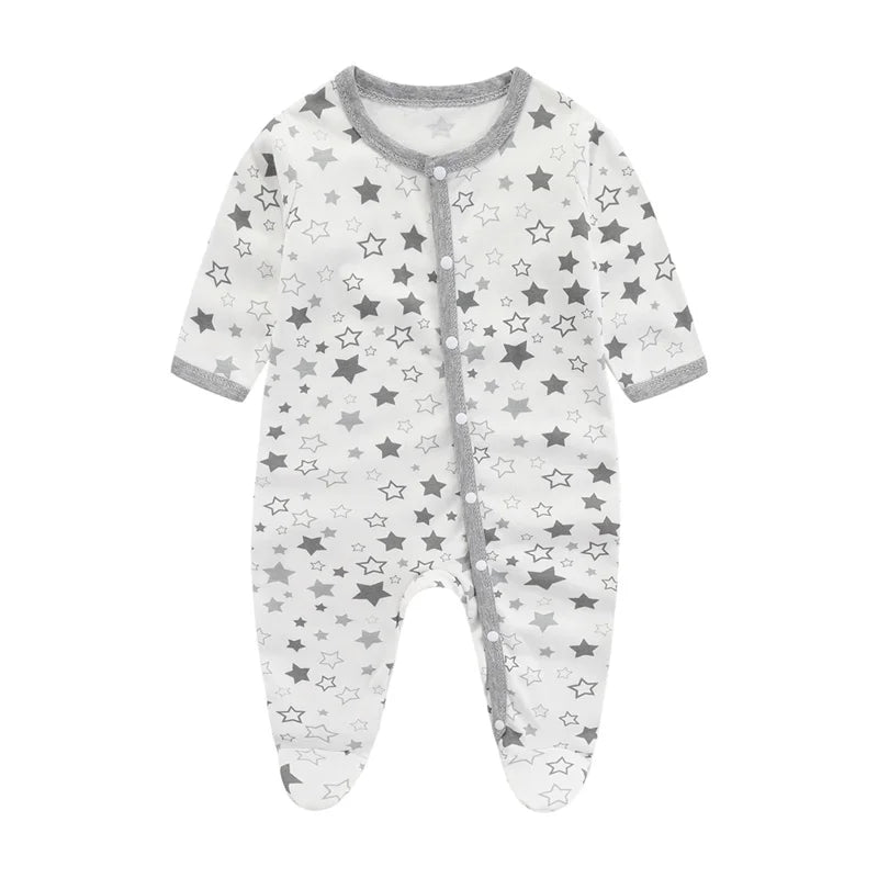 Newborn Girl Romper 2023 New Autumn and Winter CottonInfant Clothes Soft Baby Onepiece Cartoon Baby Boy Clothes 0 to 9 Months