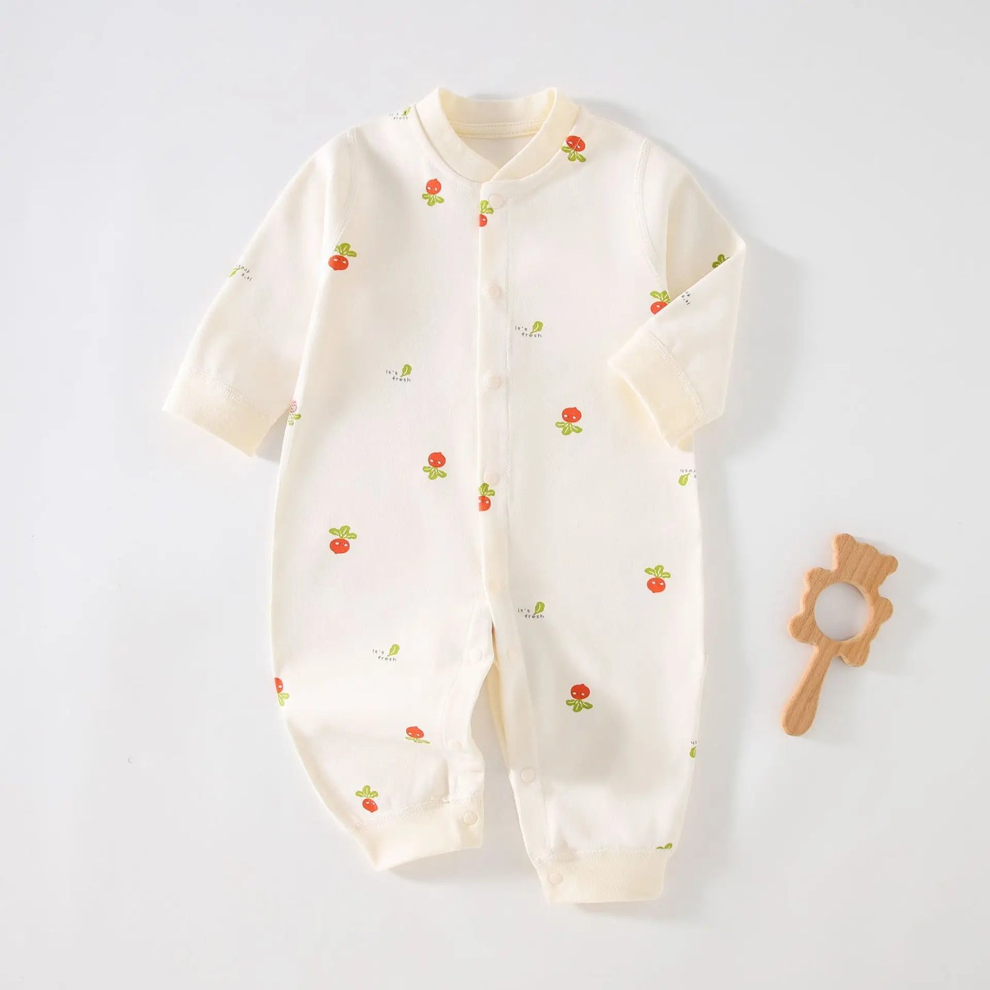 Autumn Baby Clothes Newbron Spring 100 Cotton Underwear Newborn Onesie Romper Long Sleeve Loungewear Outfit Bodysuit & One Piece