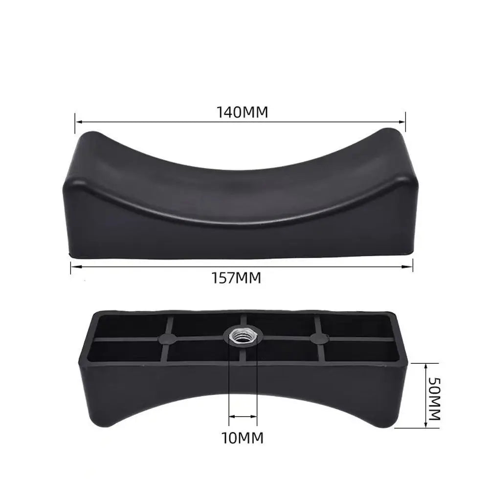 Hollowed Dumbbell Saddles Replacement Storage Dumbbell Rack Display Easy Installation Dumbbell Cradles Bracket Office