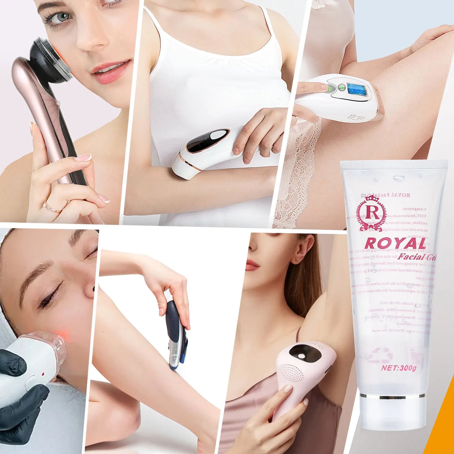 300g Beauty Machine Gel for 40K Gel for RF Slimming Radio Ultrasonic Fat Burning Device Cavitation Body Frequency Conductive