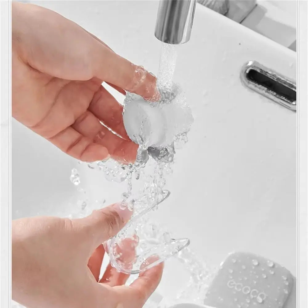 Wall-mounted automatic toothpaste dispenser – dust-proof, easy to use for adults and kids. Keeps your bathroom tidy and your toothpaste ready with a single touch!