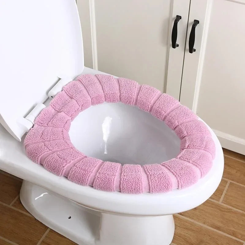 Soft, warm, and washable toilet seat cover – comfort meets style!