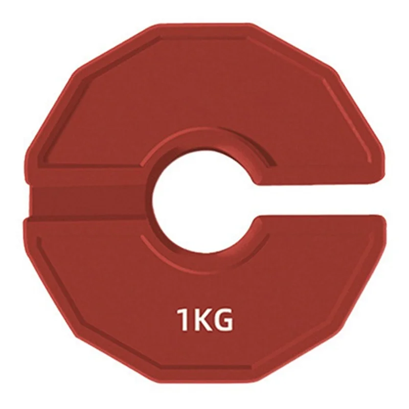 2PCS Gym Micro-Type Plates Dumbbell Fractional Weight Plate Rubber Fractional Weight Plates Add-On Aperture 35Mm