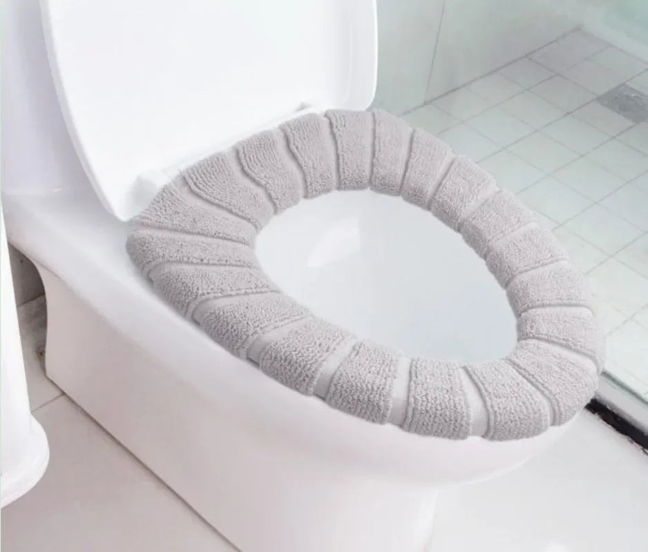 Soft, warm, and washable toilet seat cover – comfort meets style!