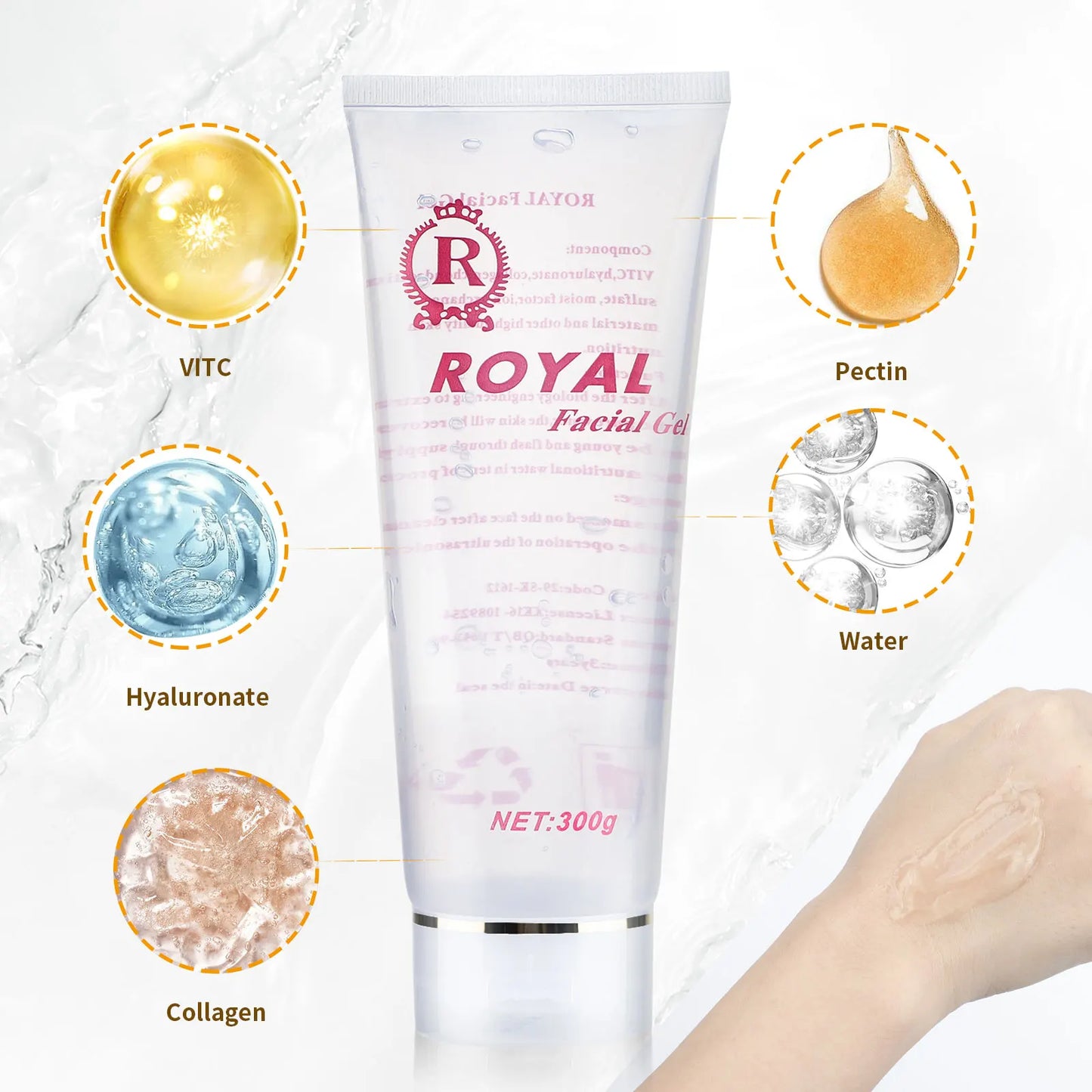 300g Beauty Machine Gel for 40K Gel for RF Slimming Radio Ultrasonic Fat Burning Device Cavitation Body Frequency Conductive