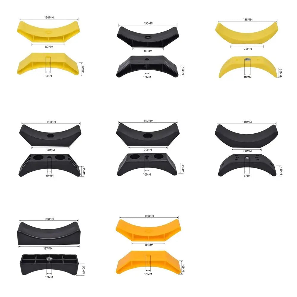 Hollowed Dumbbell Saddles Replacement Storage Dumbbell Rack Display Easy Installation Dumbbell Cradles Bracket Office
