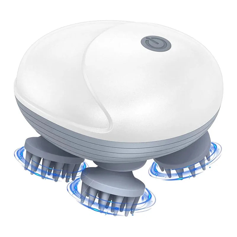 Rechargeable Electric Scalp & Body Massager – Deep Relaxation for Head, Neck & Shoulders
