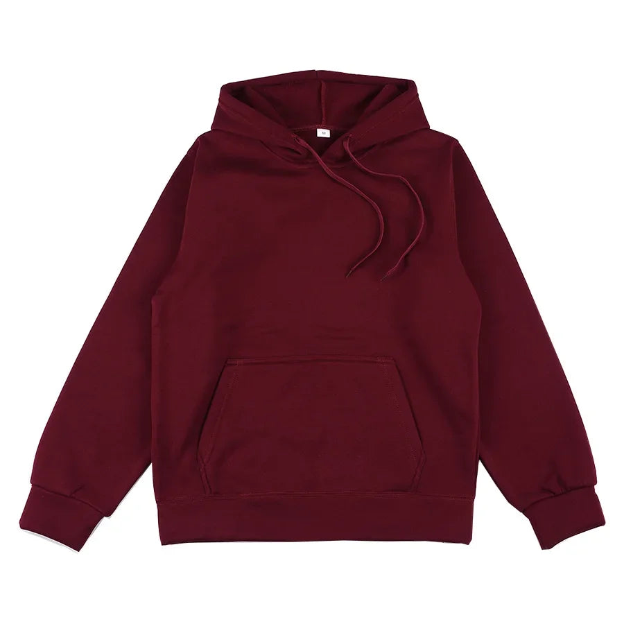 2024 Autumn/Winter New Men's and Women's Comfortable Casual Hoodie Outdoor Sports Running Wool Warm Fashion Casual Hoodie