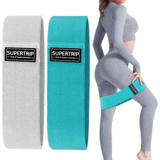 Fabric Resistance Bands for Legs and Butt Non-Slip Booty Bands Set for Women/Men Exercise Loop Bands Elastic Workout Fitness Ban