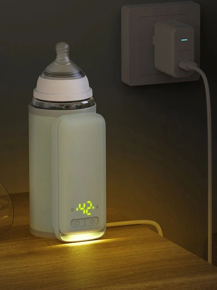 Smart Rechargeable Baby Bottle Warmer – Keep milk warm anytime, anywhere