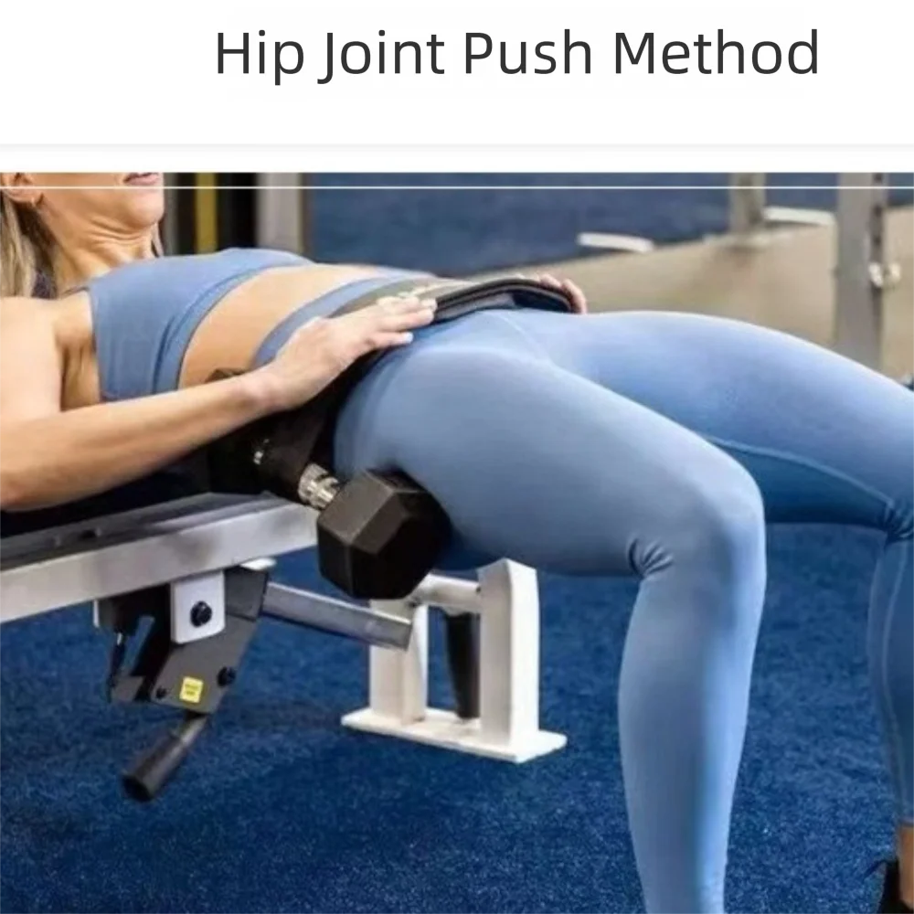 Non Slip Dumbbell Weight Belt Weight-Bearing Ergonomic Design Glute Bridge Pad Adjustable Wear-resistance Hip Thrust Belt