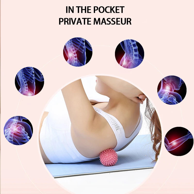 Massage Ball Myofascial Release Ball Massager Spiky Roller for Deep Tissue Trigger Point Muscle Recovery Myofascial Pain Relief