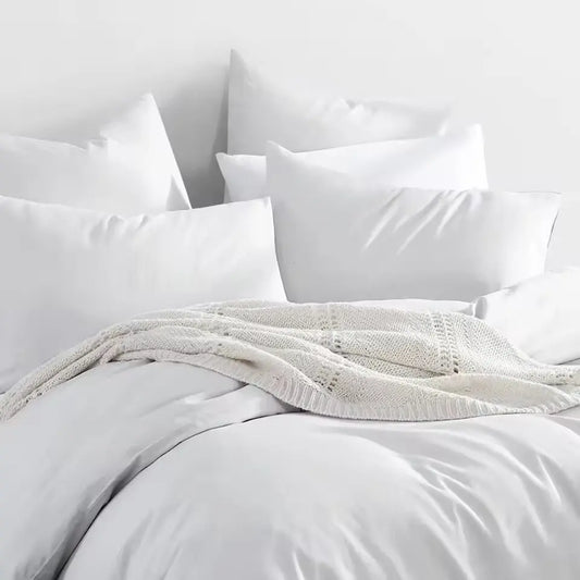 Rectangle solid color sleeping body pillow, high quality soft hotel pillow, home decoration pillow
