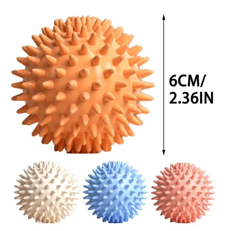 Massage Ball Myofascial Release Ball Massager Spiky Roller for Deep Tissue Trigger Point Muscle Recovery Myofascial Pain Relief