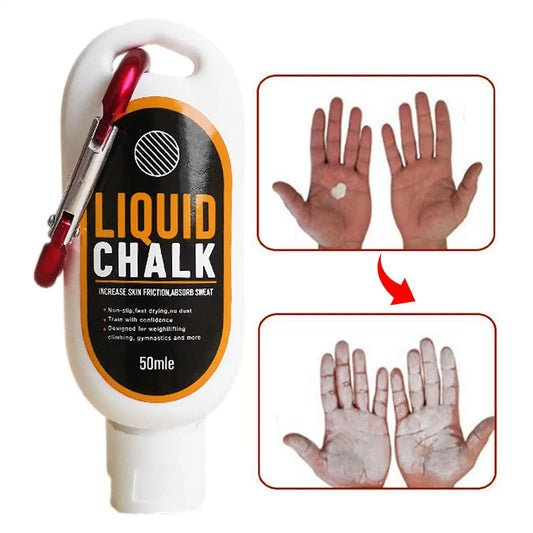 30/50/100ml Sports Liquid Magnesium Powder Fitness Lifting Anti Slip Cream Grip Liquid Magnesium For Pole Dancing Rock Climbing
